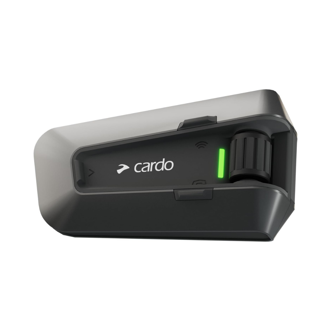 cardo packtalk edge communicatiesysteem voor op de motor helm