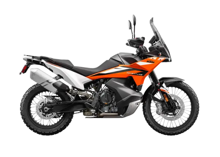 KTM 890 adventure motor voor lange mensen