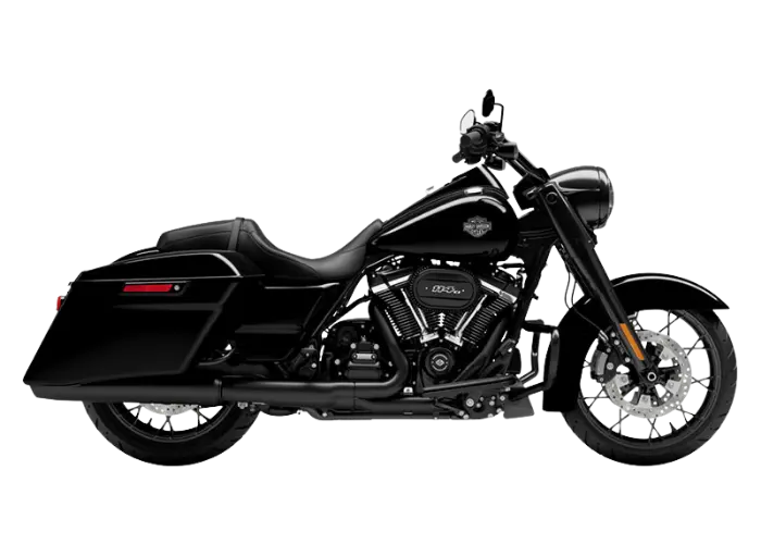 Harley Davidson Road King motor voor lange mensen