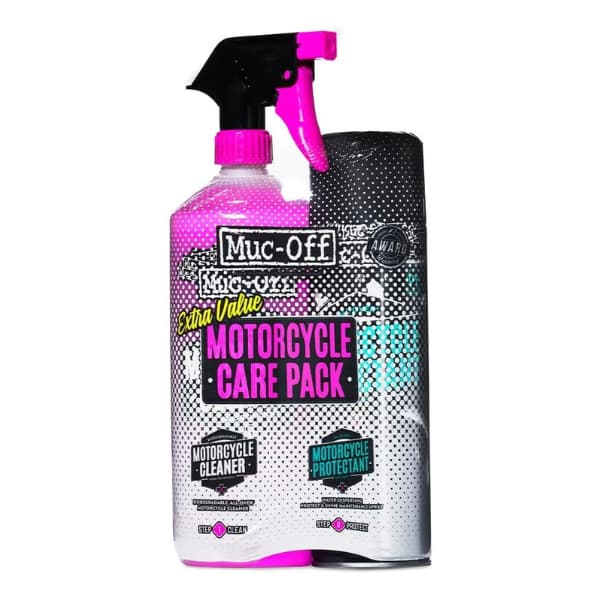 Muc-Off Motorcycle care pack is een goed cadeau voor motor